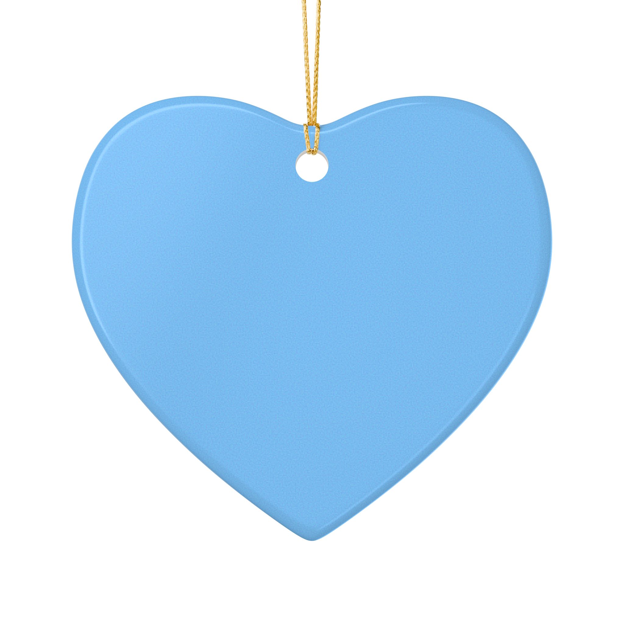 SCSE Learn a Language Heart Ornament - Image 2